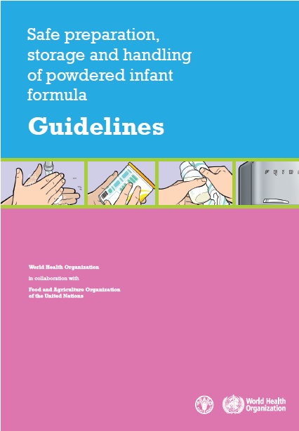 Cover Safe Preparation, storage and handling of powdered infant formula